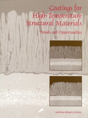 cover image of Coatings for High-Temperature Structural Materials